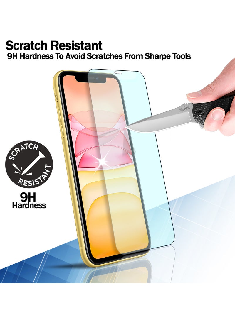 RKINC Screen Protector [2-Pack] for iPhone 12 Pro Max, Tempered Glass Film Screen Protector, 0.33mm [Anti-Scratch][Anti-Shatter][Bubble-Free] - Image 4